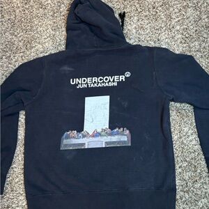 Undercover Heavyweight Black Graphic Sweatshirt